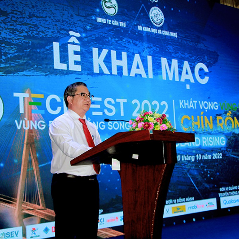 Khai mạc ngày hội khởi nghiệp Đổi mới sáng tạo Vùng ĐBSCL - TECHFEST Mekong 2022