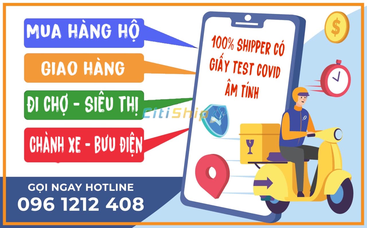 CITISHIP-SHIPPER Cần Thơ, dịch vụ "Mua hàng theo yêu cầu, giao hàng tận nơi".